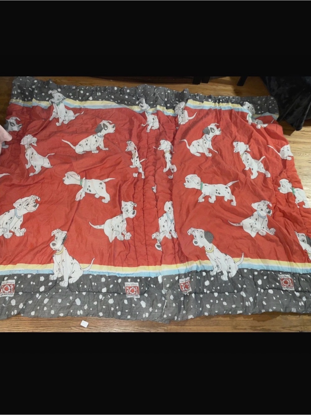 Disney 101 Dalmatians Red Kids Comforter